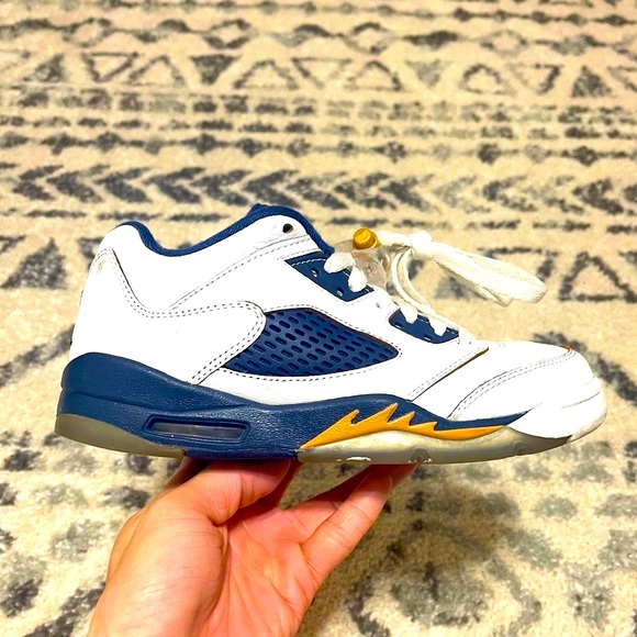 Used Size 4Y Air Jordan 5 Dunk From Above - Picture 2 of 8